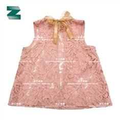 Dievčenské čipkované šaty bez rukávov